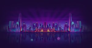 Lago777 Casino City Background